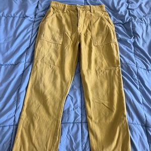Yellow Reformation Pants